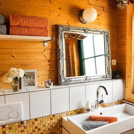 Σπίτι διακοπών Holzhaus Lehrer Laempel Mit Aussensauna